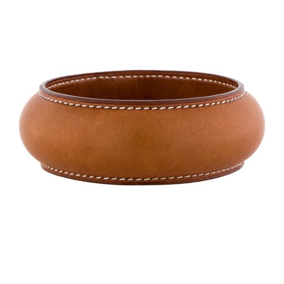 🌺🌺 💯 Authentic Hermès Vintage Astral Bracelet Crafted in Barenia Leather🌺🌺 - Picture 8 of 10